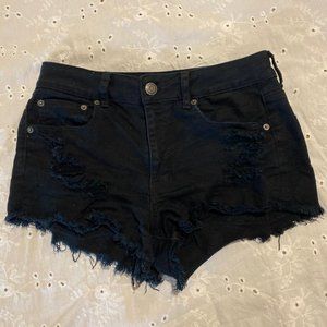 American Eagle Distressed Denim Shorts